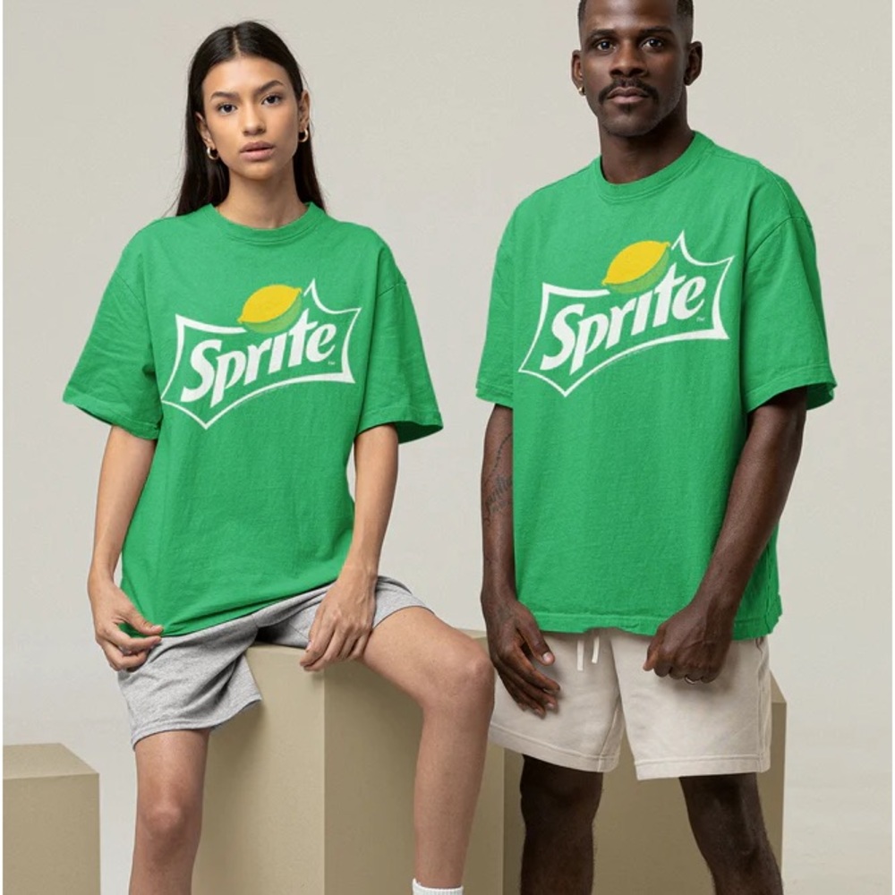 New sprite tshirt.  Green.  Large